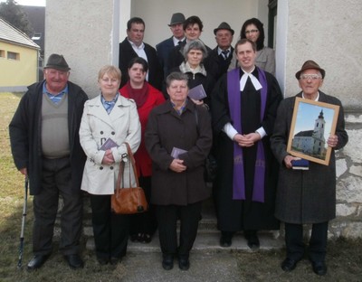 A homokbödögei gyülekezet 2012. március 18-án beiktatott presbitériuma